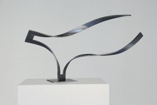 Escultura "Dialogando co Vento III"