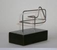 Escultura "Descrición lineal no espacio XX"