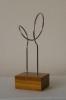 Escultura "Descrición lineal no espacio XVII"