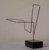 Escultura "Descrición lineal no espacio XXV"