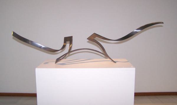 Escultura "Homenaxe a Pink Floyd"