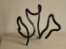 Escultura "Forxando o lume IV"