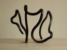 Escultura "Forxando o lume IV"