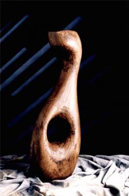 Escultura "Muller embarazada"