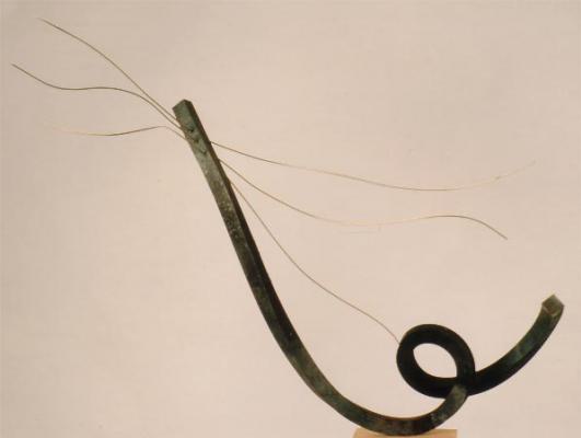 Escultura "Notas no ar XI"