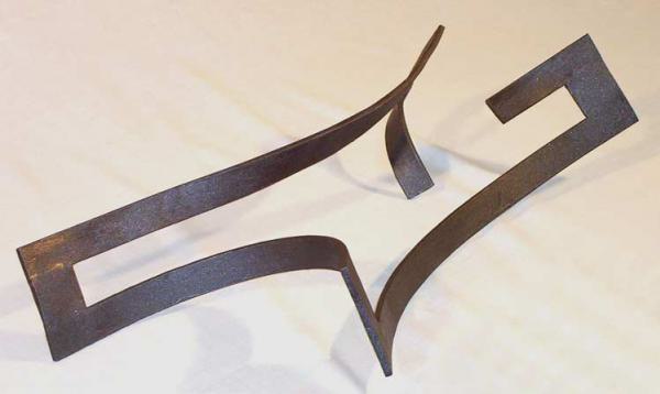 Escultura "Lecturas do silencio I"