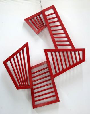 Escultura "Fiestra da mi�a Celda"